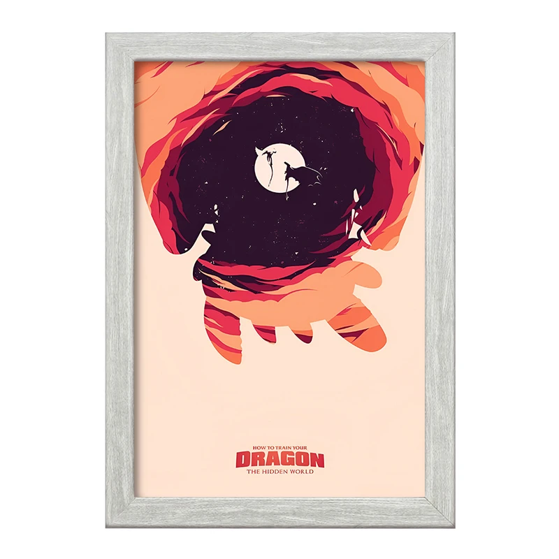 تابلو خندالو طرح چگونه اژدهای خود را تربیت کنیم کد F13568