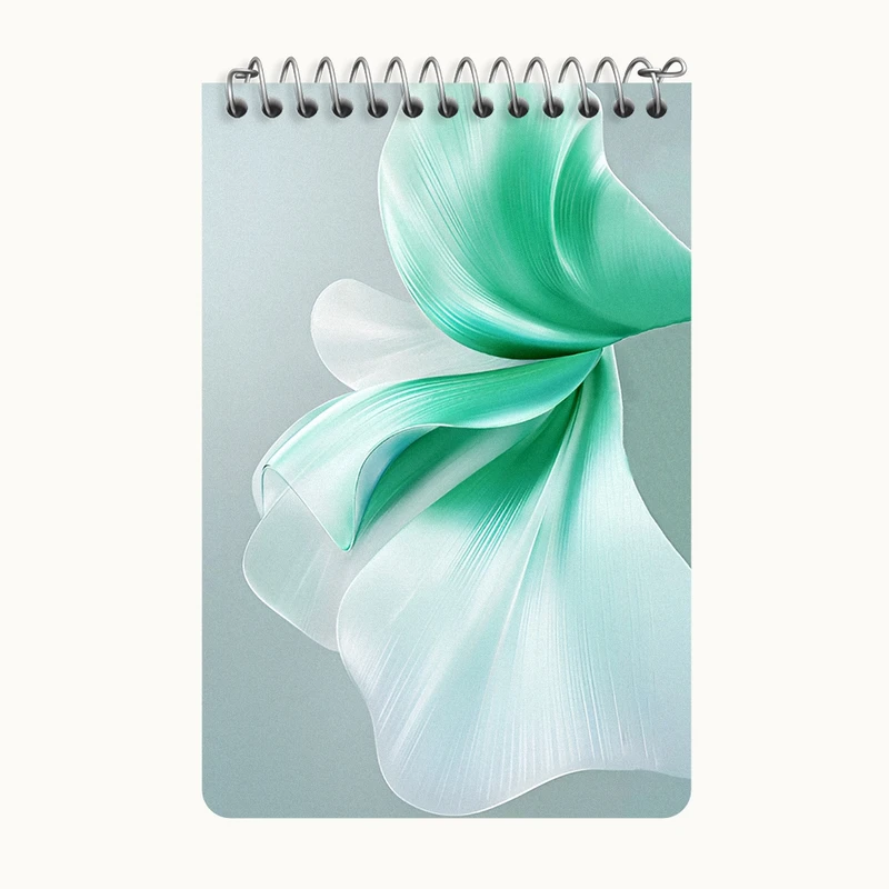 دفتر یادداشت 50 برگ خندالو طرح دکوراتیو کد F7488