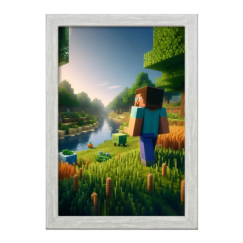 تابلو خندالو طرح ماینکرافت (Minecraft) کد F3521