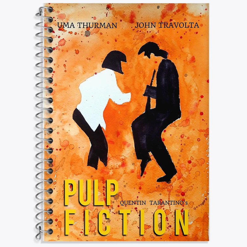 دفتر نت موسیقی 50 برگ خندالو طرح پالپ فیکشن (Pulp Fiction) کد F11359