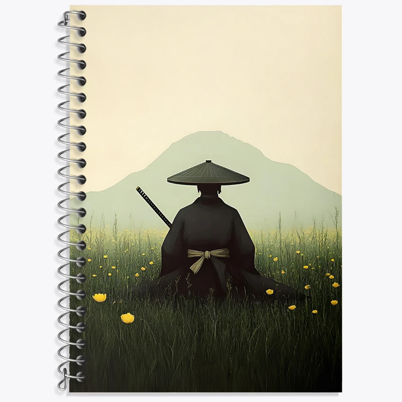 دفتر نت موسیقی 50 برگ خندالو طرح سامورایی کد N8441