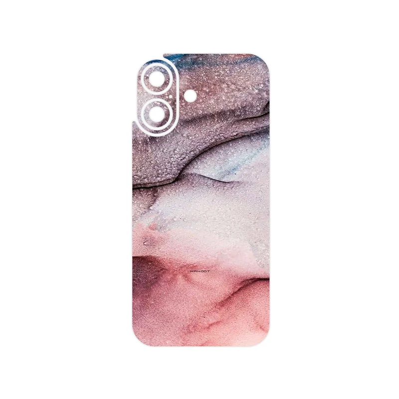 برچسب پوششی ماهوت مدل Smoky pink marble مناسب برای گوشی موبایل اپل iPhone 17