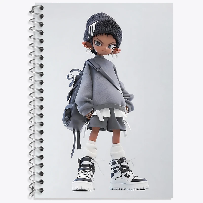 دفتر لغت 50 برگ خندالو طرح پسرانه کد N8386