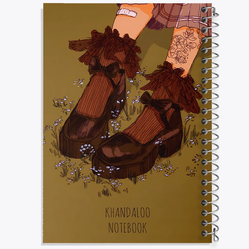 دفتر مشق 100 برگ خندالو طرح فانتزی کد N8906