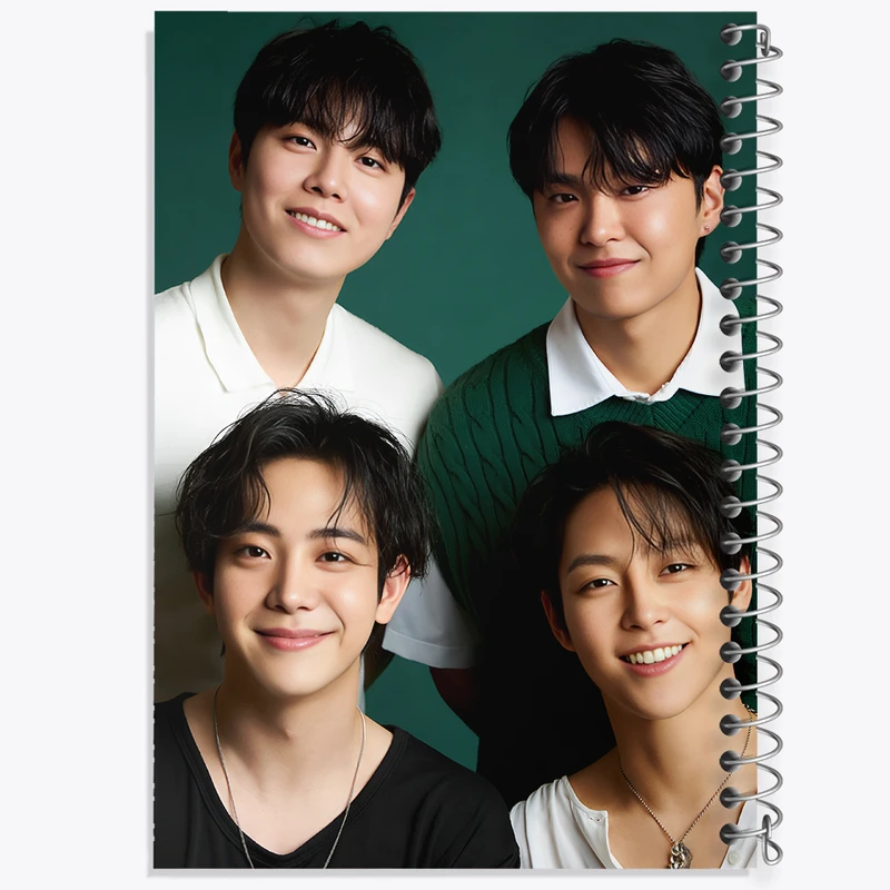 دفتر مشق 100 برگ خندالو طرح گروه رز (The Rose) کد F11166