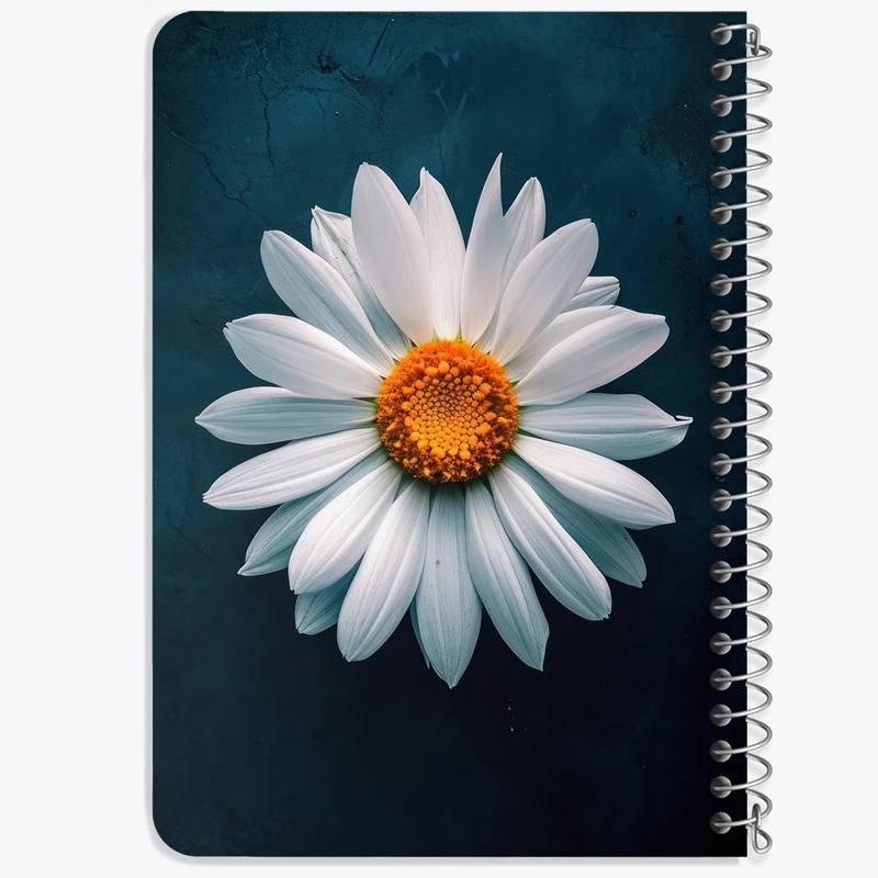 دفتر یادداشت 50 برگ خندالو طرح گل (Flower) کد F2668