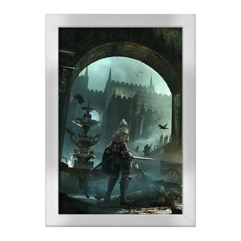 تابلو خندالو طرح بازی ارواح شیطانی Demon's Souls کد 28670