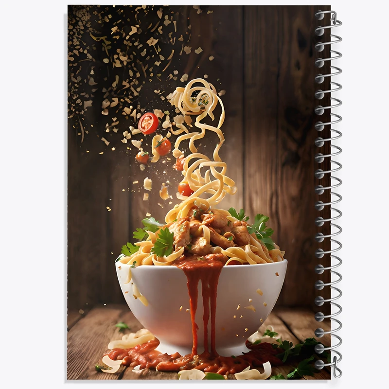 دفتر لیست خرید 50 برگ خندالو طرح پاستا کد F10582