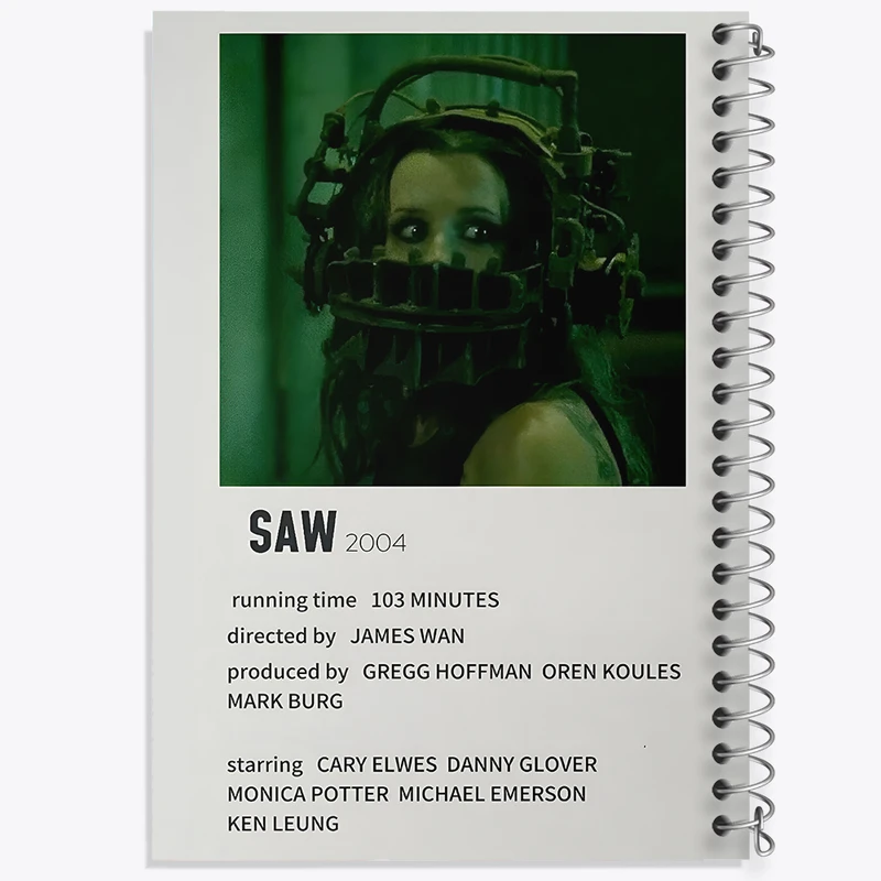 دفتر نقاشی 50 برگ خندالو طرح اره (Saw) کد F13423