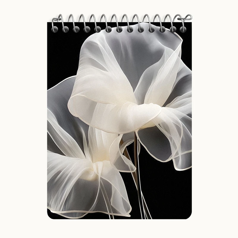 دفتر یادداشت 50 برگ خندالو طرح گل کد N5868