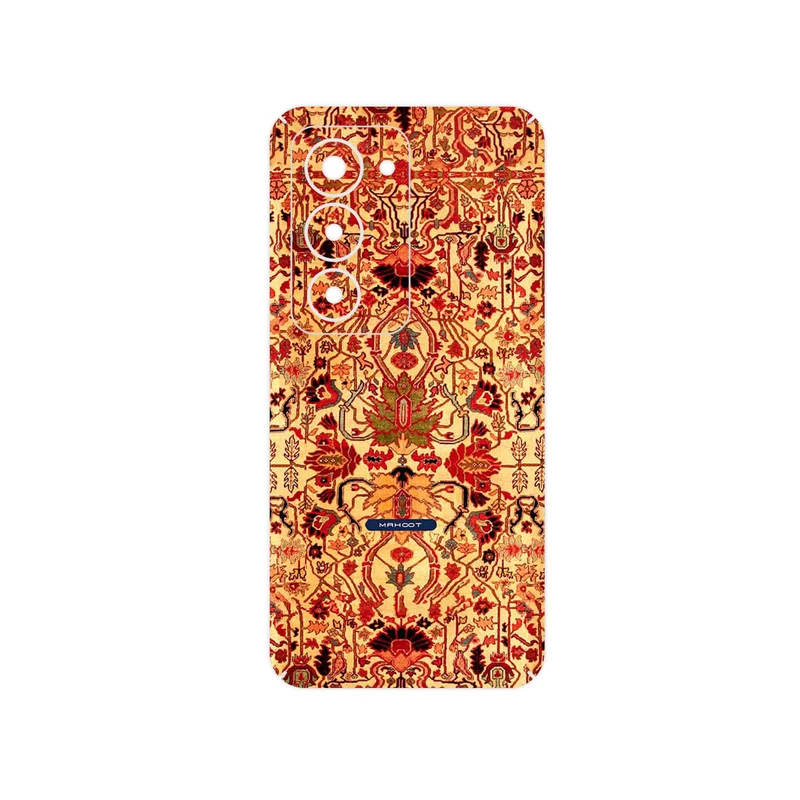 برچسب پوششی ماهوت مدل Persian_Carpet_Yellow مناسب برای گوشی موبایل شیائومی Redmi 15 4G