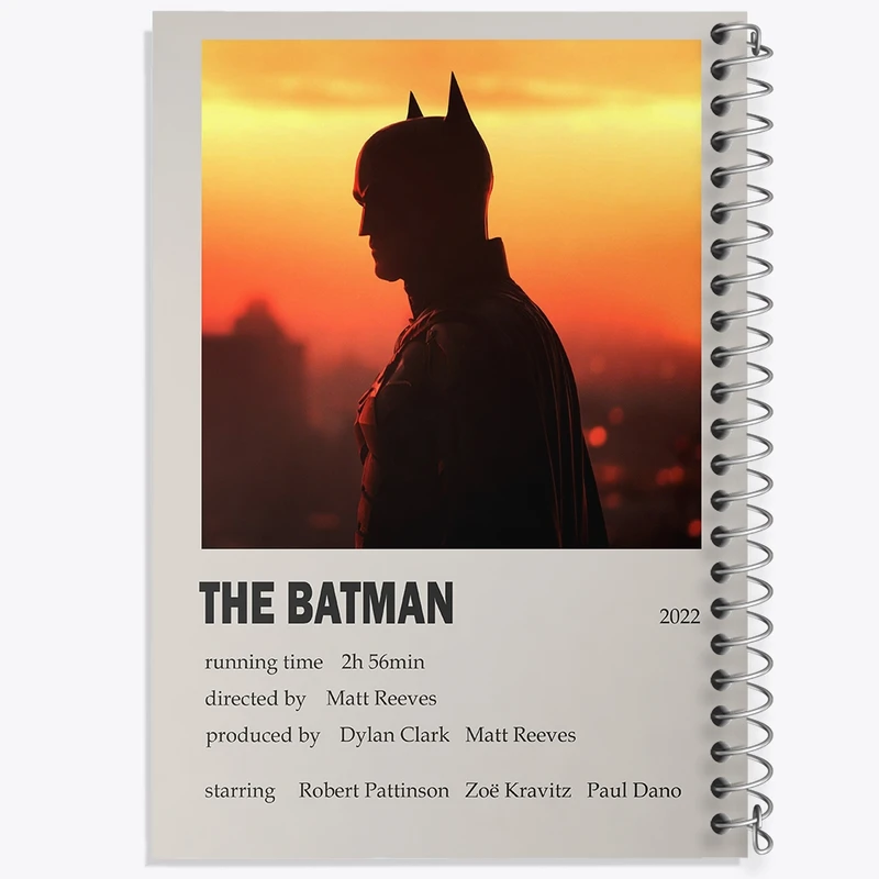 دفتر شطرنجی 50 برگ خندالو طرح بتمن (Batman) کد F13417