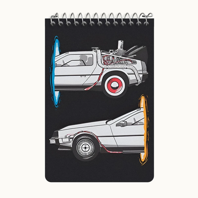 دفتر یادداشت 50 برگ خندالو طرح ماشین فضایی کد F14177