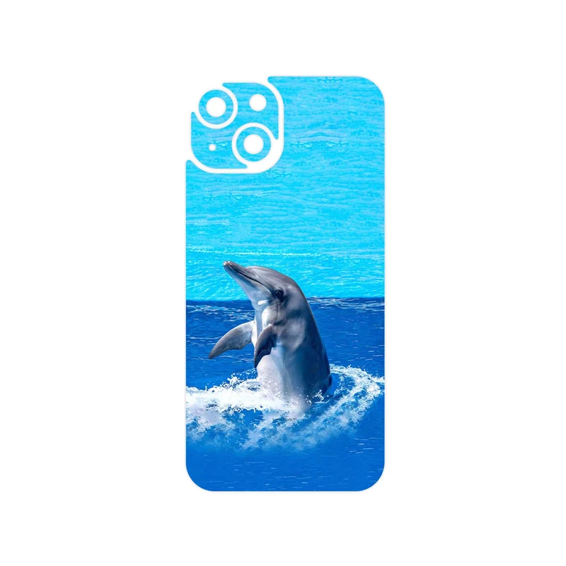 برچسب پوششی ماهوت مدل Dolphin مناسب برای گوشی موبایل اپل iPhone 14