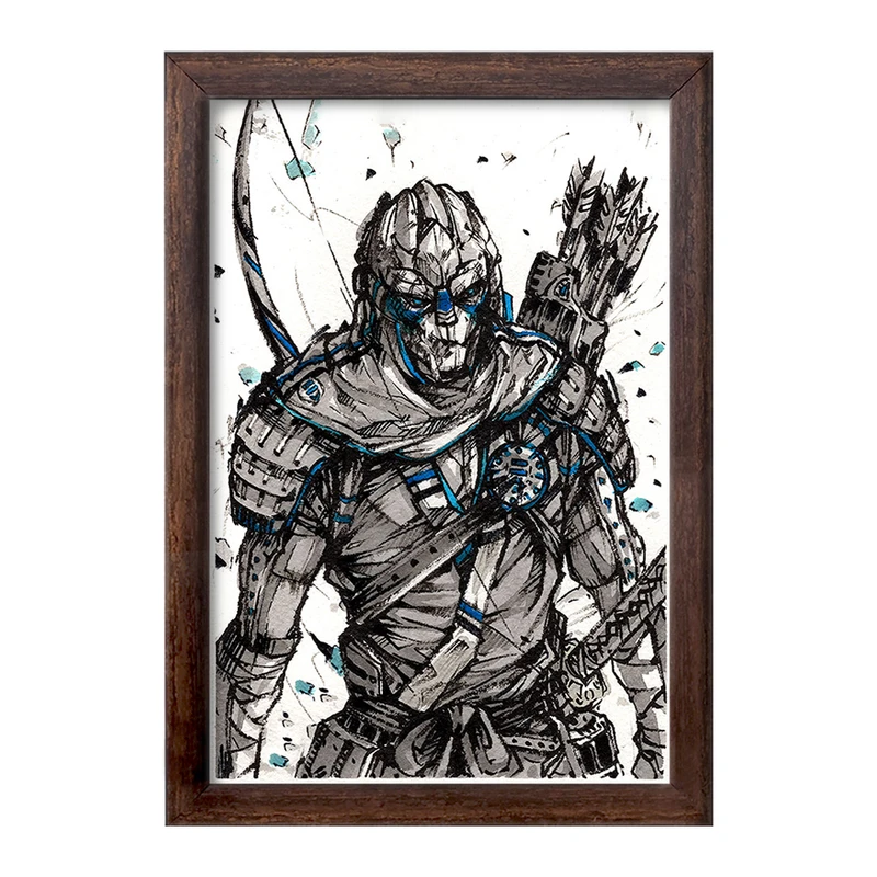 تابلو خندالو طرح بازی مس افکت (Mass Effect) کد 31545