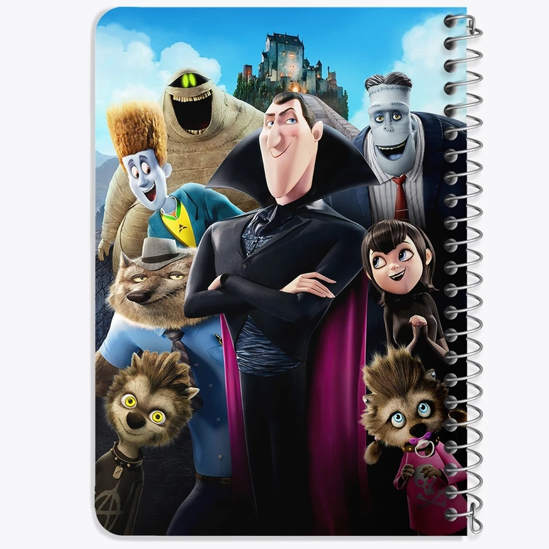 دفتر یادداشت 50 برگ خندالو طرح هتل ترانسیلوانیا Hotel Transylvania  کد 3740