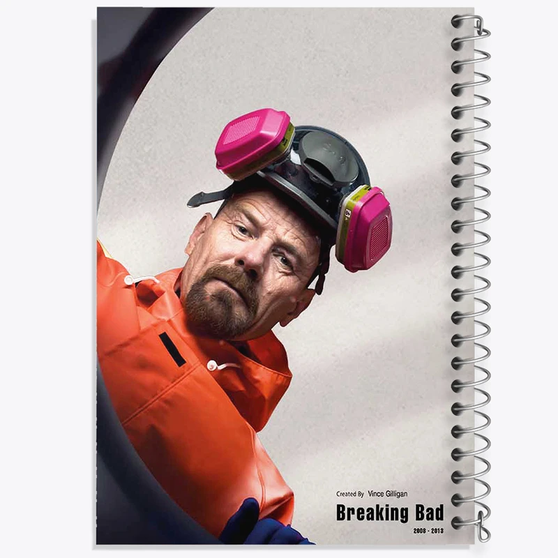 دفتر مشق 50 برگ خندالو طرح بریکینگ بد (Breaking Bad) کد F11941