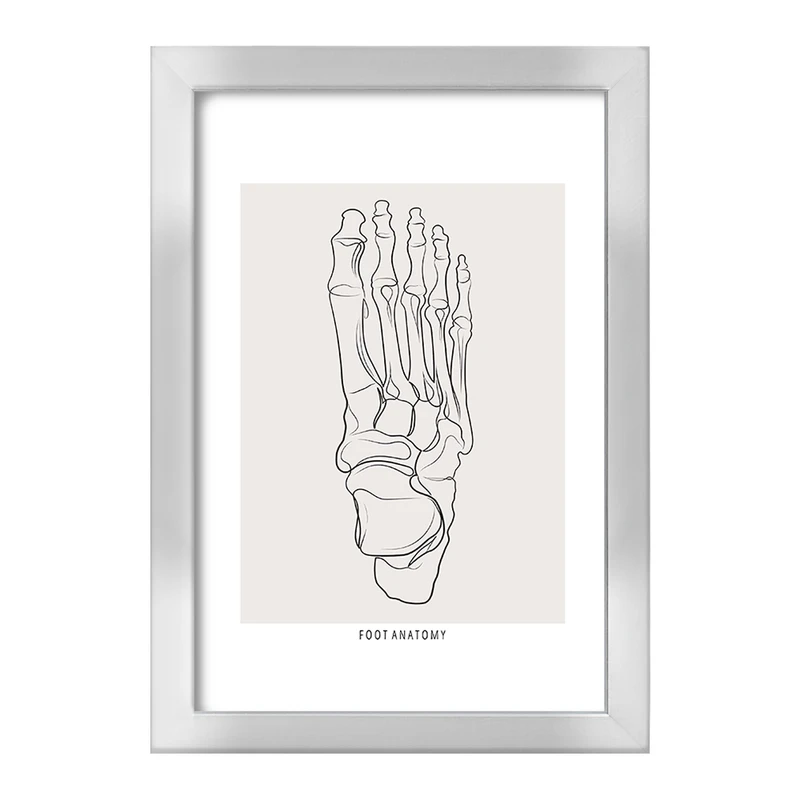 تابلو خندالو طرح آناتومی پا (Foot Anatomy) کد F13921