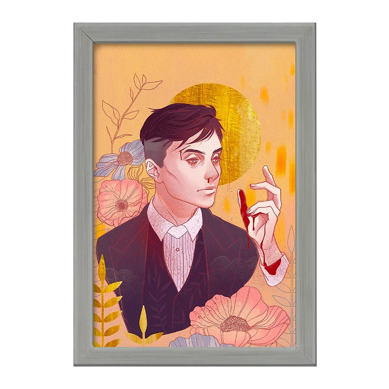 تابلو خندالو طرح پیکی بلایندرز (Peaky Blinders) کد F162