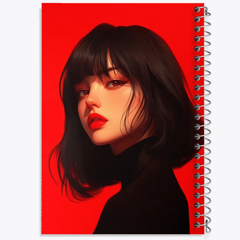 دفتر نقاشی 50 برگ خندالو طرح دخترانه کد F4622