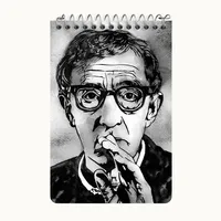 دفتر یادداشت 50 برگ خندالو طرح وودی آلن (Woody Allen) کد F11449