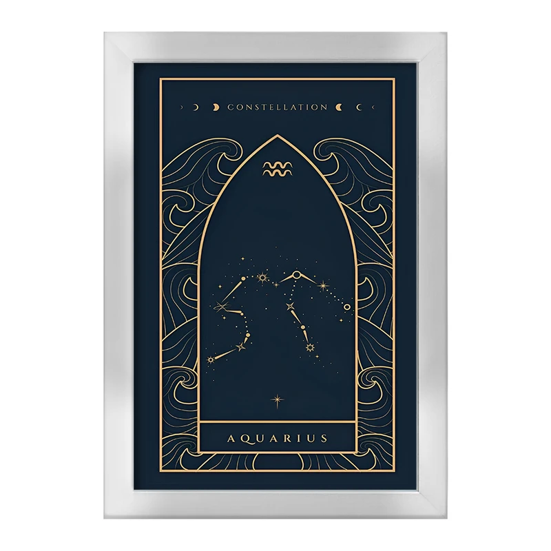 تابلو خندالو طرح ماه تولد بهمن کد F10883