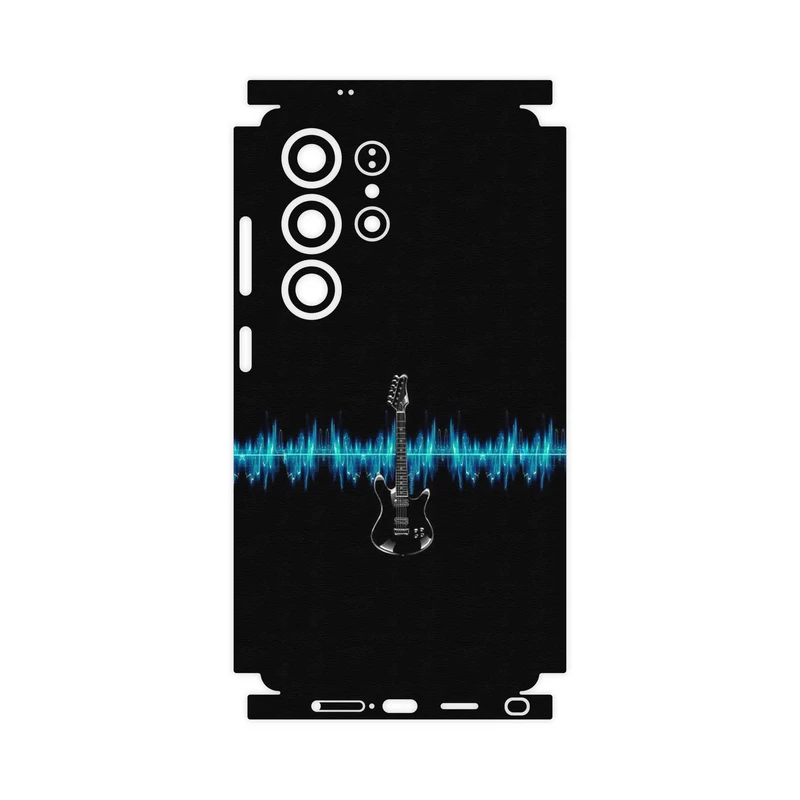 برچسب پوششی ماهوت مدل Electric Guitar-FullSkin مناسب برای گوشی موبایل سامسونگ Galaxy S25 Ultra