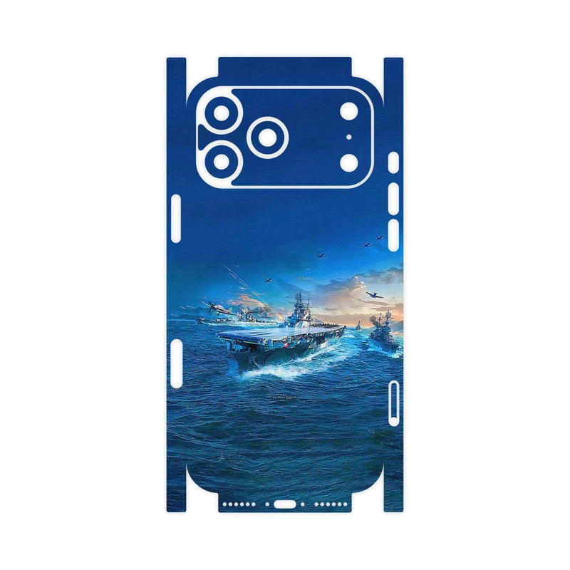 برچسب پوششی ماهوت مدل Warship-FullSkin مناسب برای گوشی موبایل اپل iPhone 17 Pro Max