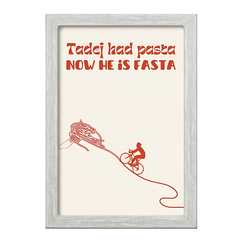 تابلو خندالو طرح پاستا (Pasta) کد F14148