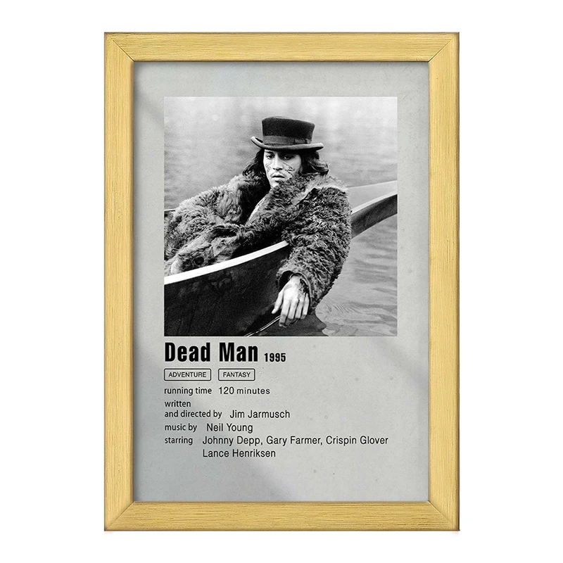 تابلو خندالو طرح مرد مرده (Dead Man) کد F11300