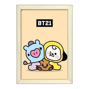 تابلو خندالو طرح BT21  کد 18747