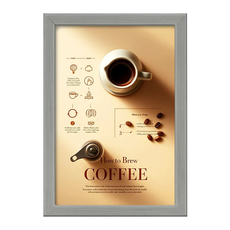 تابلو خندالو طرح قهوه (COFFEE) کد F14155
