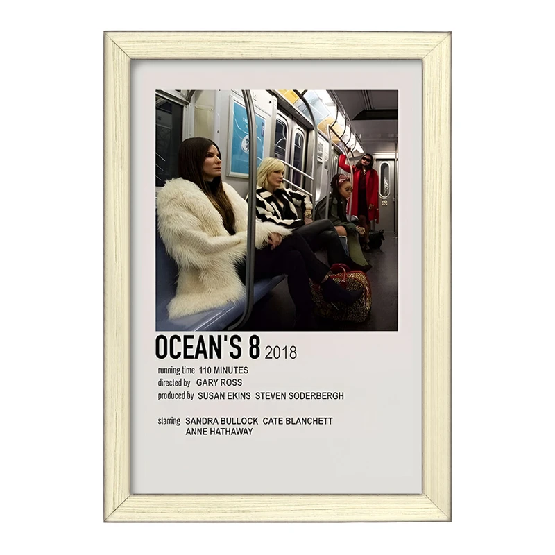 تابلو خندالو طرح هشت یار اوشن (Ocean's 8) کد F13073