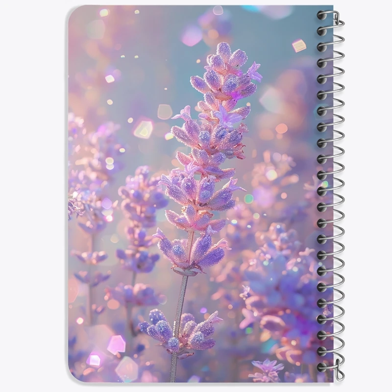 دفتر یادداشت 50 برگ خندالو طرح گل (Flower) کد F2671