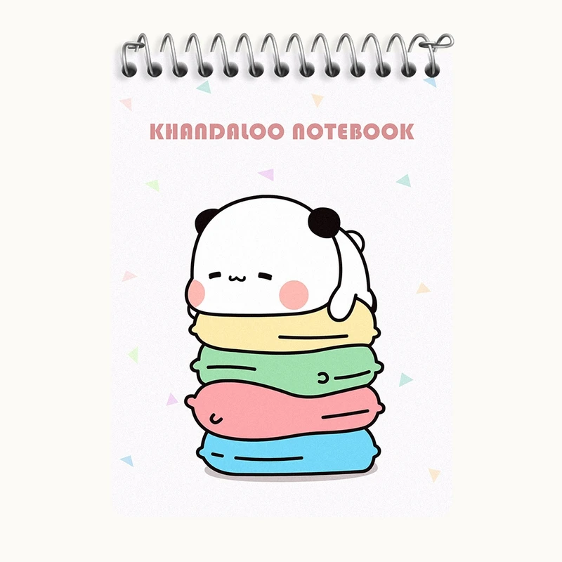 دفتر یادداشت 50 برگ خندالو طرح پاندای خوابالو کد N6187