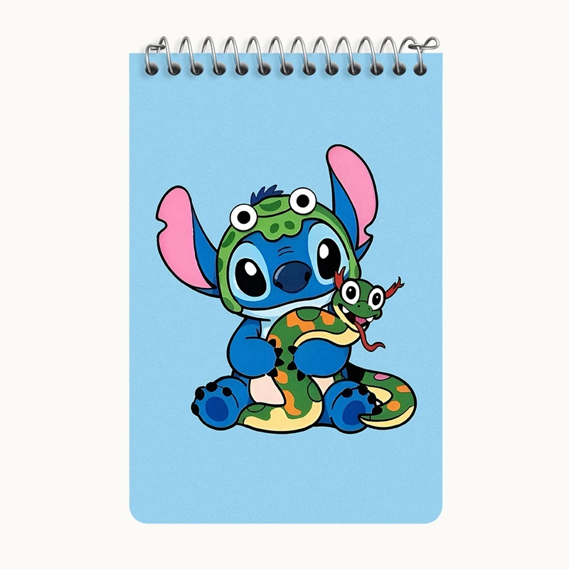 دفتر یادداشت 50 برگ خندالو طرح استیچ کد F12707