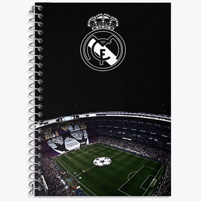 دفتر لغت 50 برگ خندالو طرح باشگاه رئال مادرید کد F4299