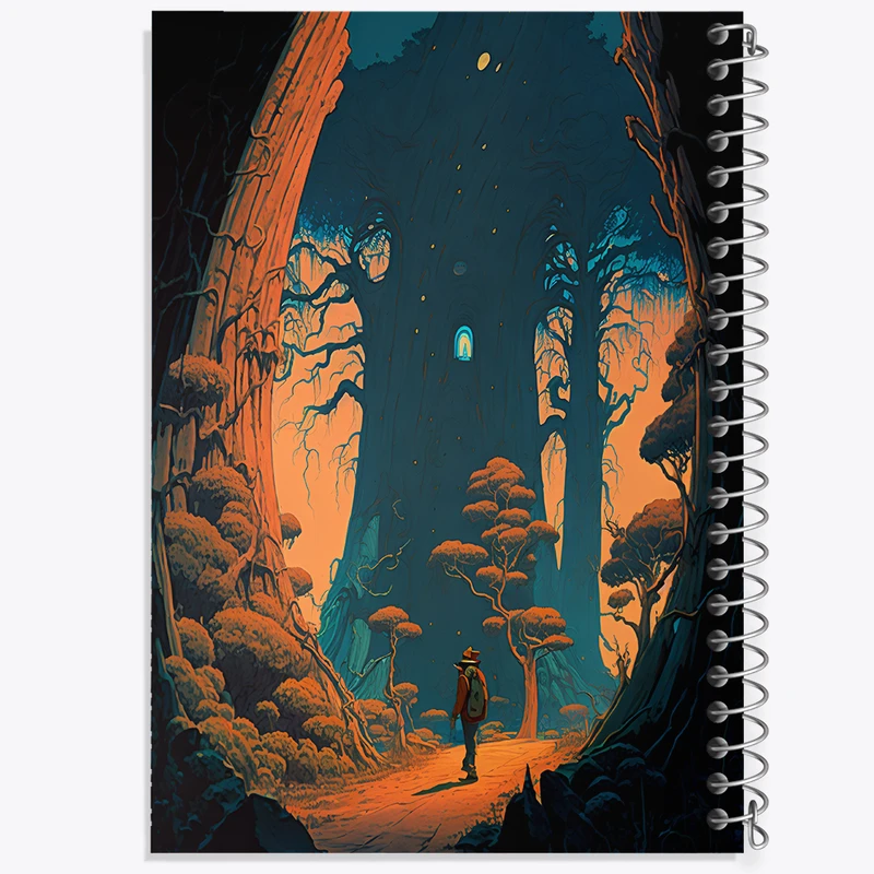 دفتر مشق 100 برگ خندالو طرح طبیعتگرد ماجراجو کد F10973