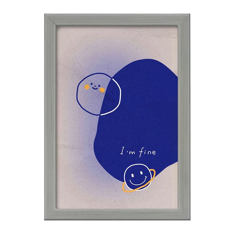 تابلو خندالو طرح I'm Fine کد F1730