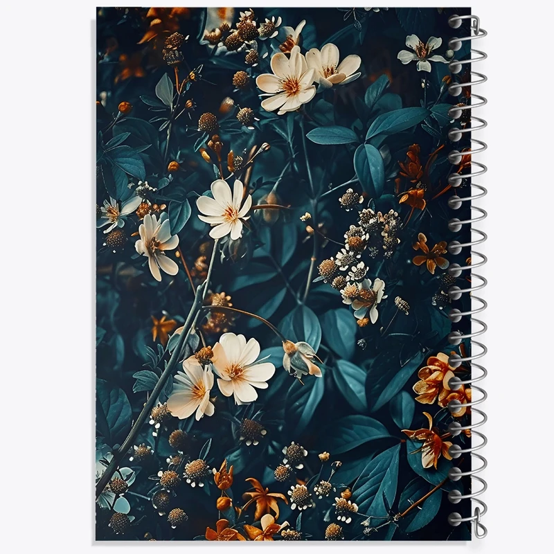 دفتر طراحی 50 برگ خندالو طرح گل گلی کد N5309