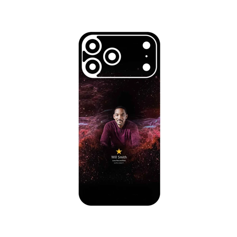 برچسب پوششی ماهوت مدل Will Smith مناسب برای گوشی موبایل اپل iPhone 17 Pro Max