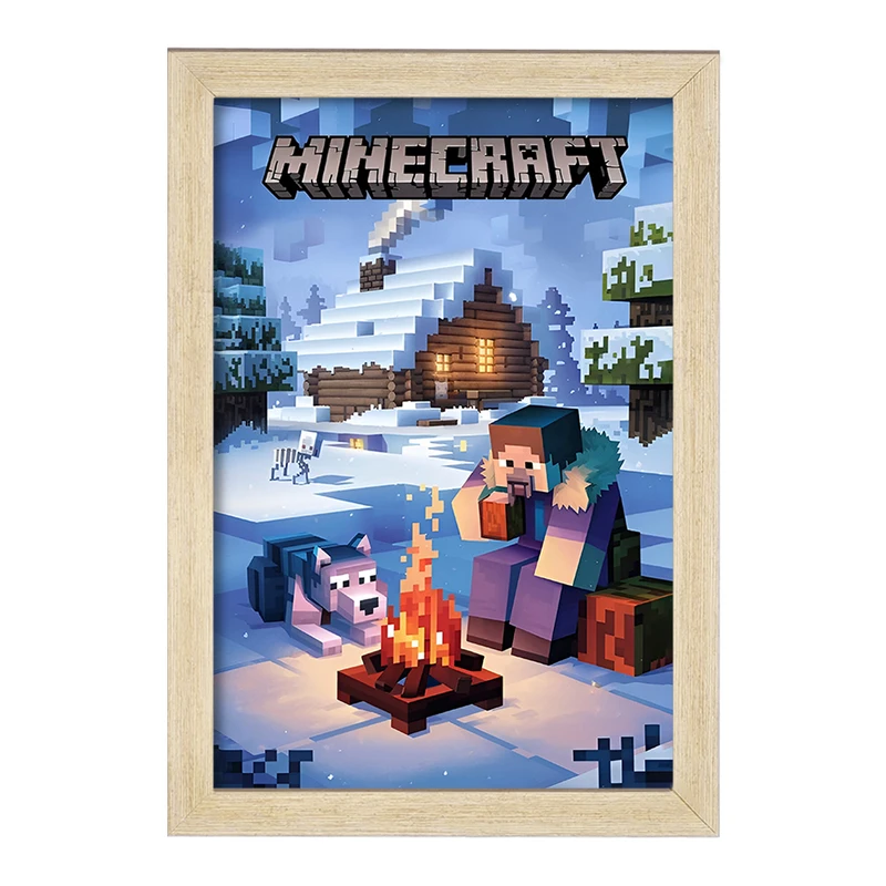 تابلو خندالو طرح ماینکرافت (Minecraft) کد F14387