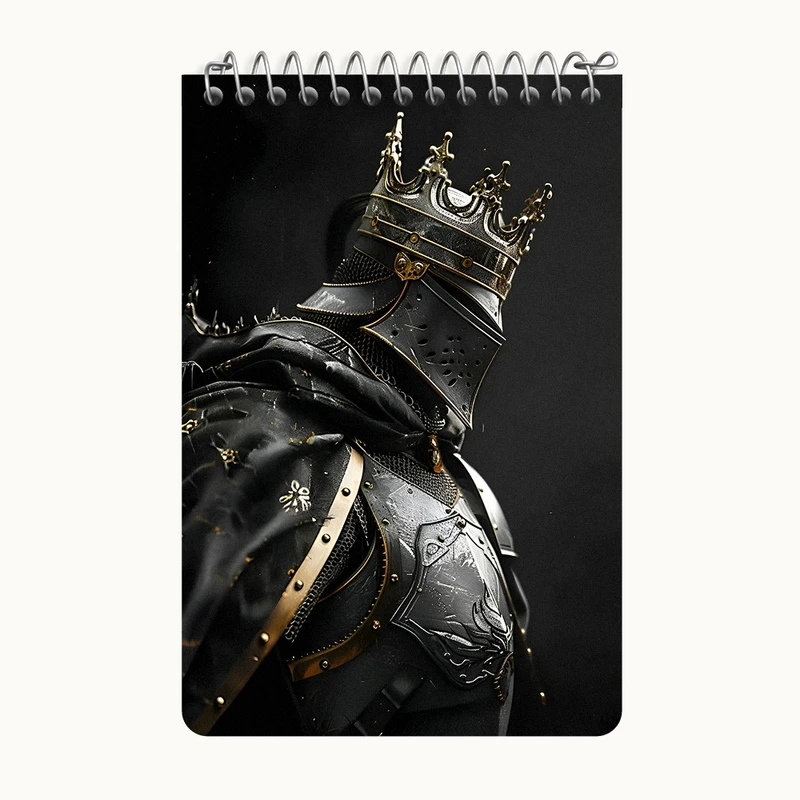 دفتر یادداشت 50 برگ خندالو طرح گلادیاتور کد F6019