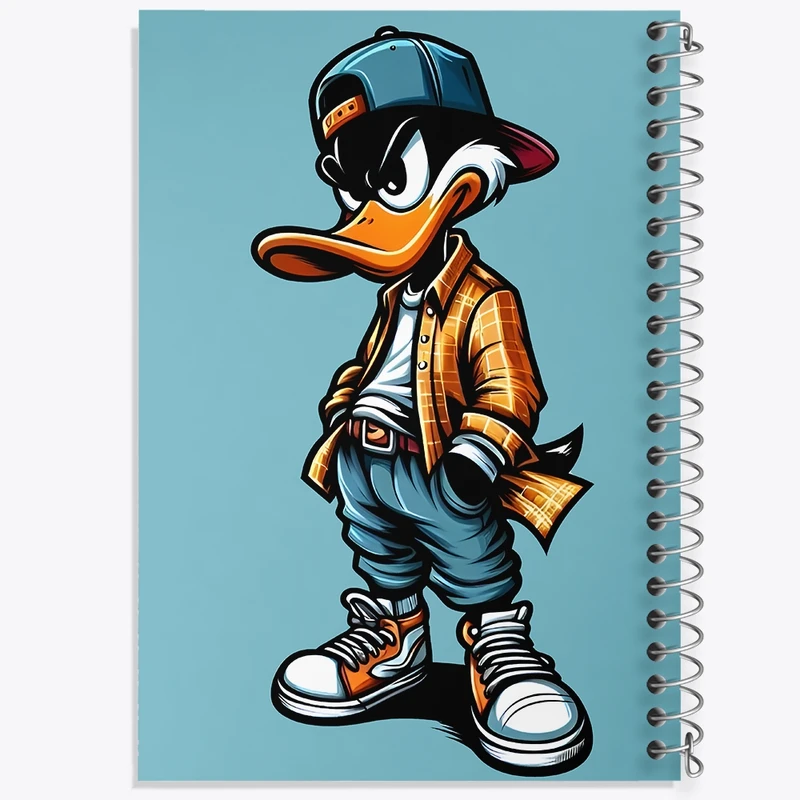 دفتر لیست خرید 50 برگ خندالو طرح دانلد داک (Donald Duck) کد F11593