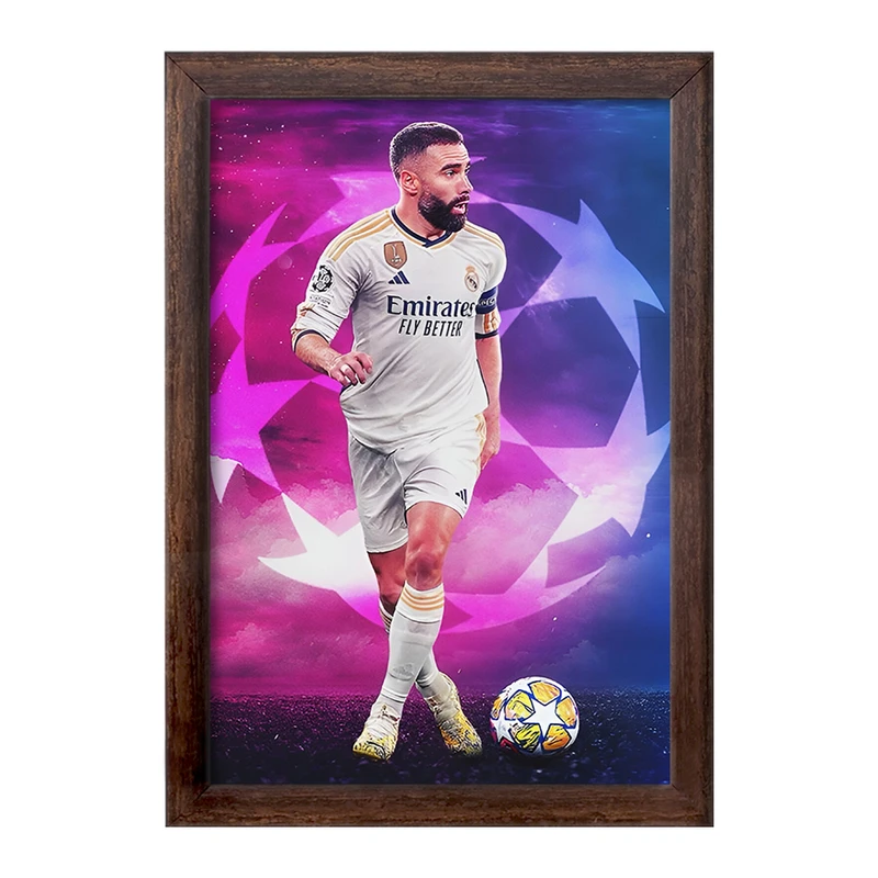 تابلو خندالو طرح دنی کارواخال (Dani Carvajal) کد F14337