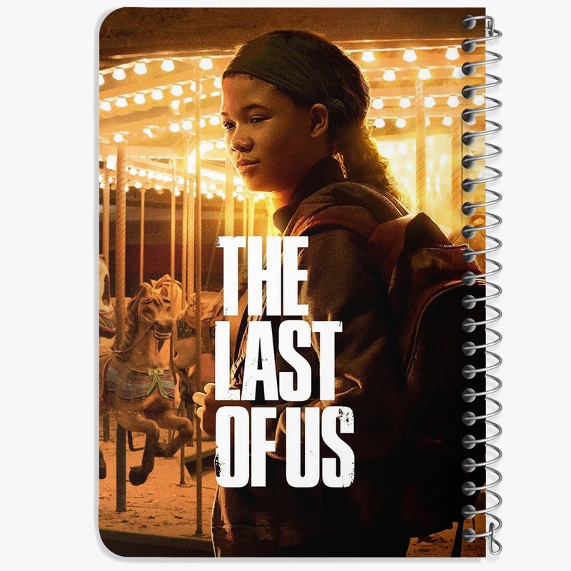 دفتر یادداشت 50 برگ خندالو طرح (The Last Of Us) آخرین بازمانده از ما کد N9336