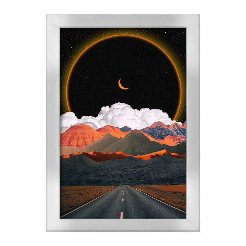 تابلو خندالو طرح کهکشان کد 25387