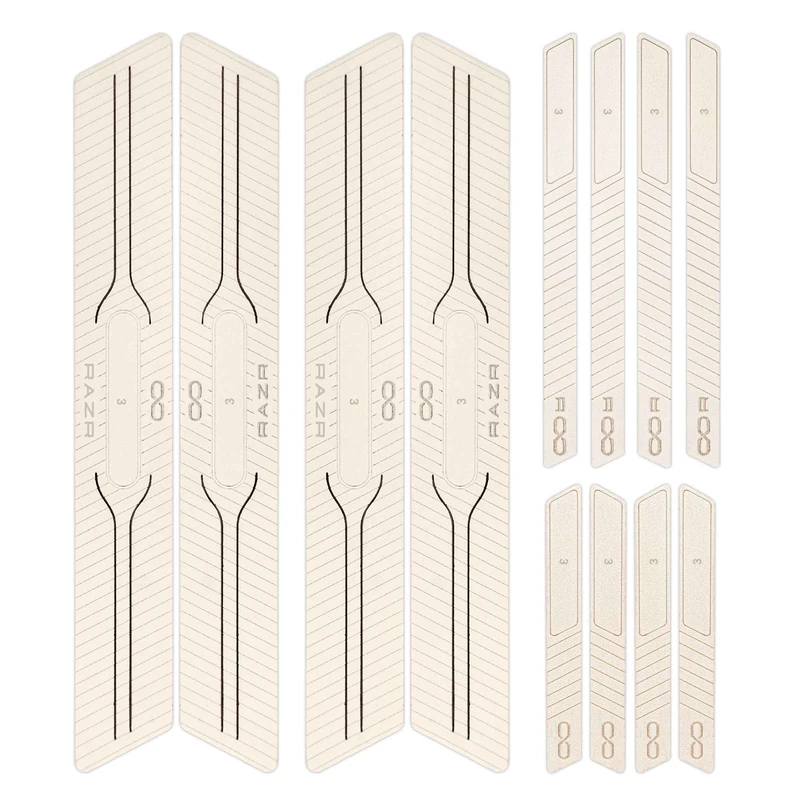 محافظ درب، سپر و آینه خودرو ماهوت مدل RAZR-Wمناسب برای ام جی 3 مجموعه 12 عددی