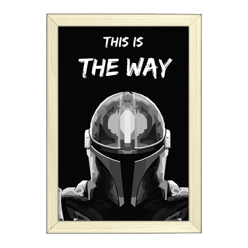 تابلو خندالو طرح جنگ ستارگان (Star Wars) کد F10752