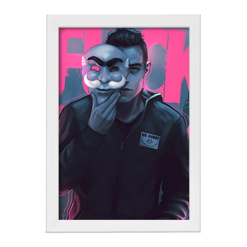 تابلو خندالو طرح مستر ربات (Mr. Robot) کد F13684